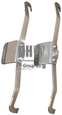 JP GROUP 1163651119 -  Комплектующие, колодки дискового тормоза